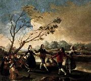 Francisco de goya y Lucientes Dance of the Majos at the Banks of Manzanares Germany oil painting artist